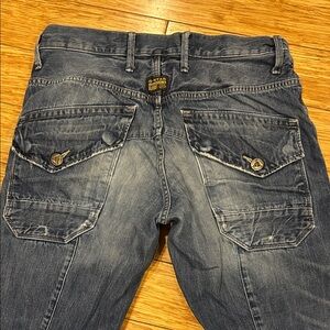 G-Star 5204 Raw Men's Streetwear Relaxed Y2K Grunge Denim Jeans 32x32